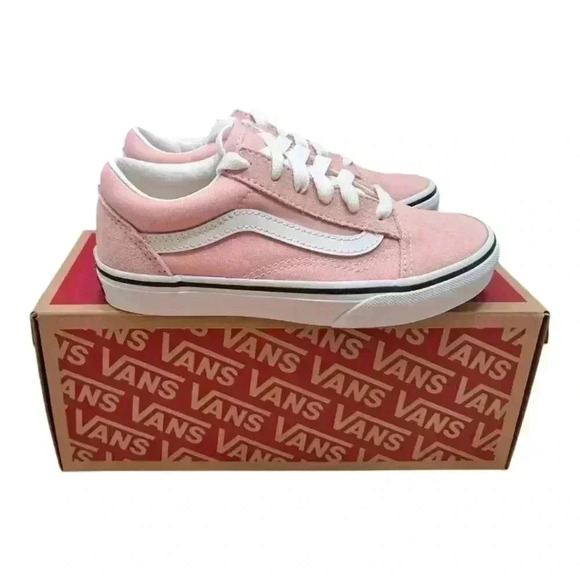 NWT Vans Kids Old Skool Shoe - Powder Pink - MultiSize - Picture 5 of 11
